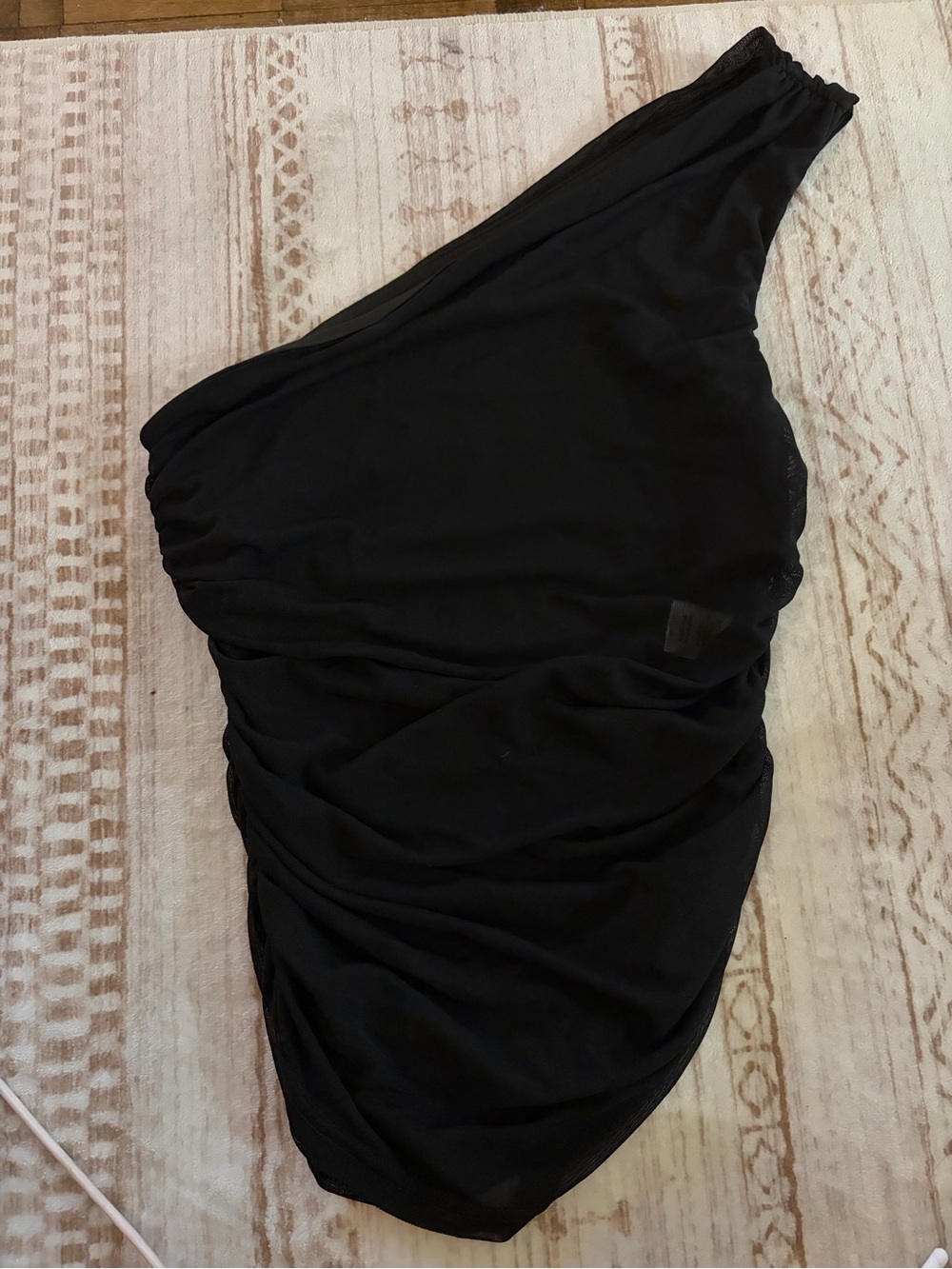 Superdown semi sheer top